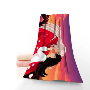 Novo Personalizado Inuyasha Toalha de Algodão estampado do Rosto/Banheira, Toalhas de Microfibra Tecido Para Crianças Homens Mulheres Toalhas de Banho 70X140cm