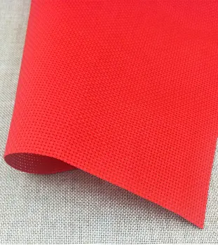 ponto de cruz, tecido de 14 de Contagem (14 CT) 50X50cm Aida Pano de Ponto Cruz de Tecido vermelho aida Melhor Qualidade Frete Grátis