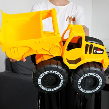 Clássico o Bebê de Simulação de Engenharia de Carro de Brinquedo Escavadeira Escavadeira Modelo de Trator de Brinquedo Caminhão Modelo de Carro de Brinquedo Mini para Criança Menino de Presente