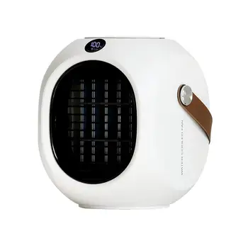 Mini Refrigerador De Ar 3 Em 1 Ar Condicionado Portátil Com Alça Multifuncional De Trabalho Refrigerador De Ar Com Umidificador Ventilador Luz