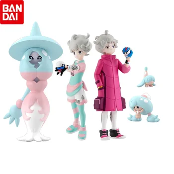 Genuíno BANDAI PB DOCES de TOY Pokémon de Figuras de Anime Bede Hatterene Teburiu Assembleia Figura de Ação do Modelo Kawaii Crianças Brinquedo Presentes