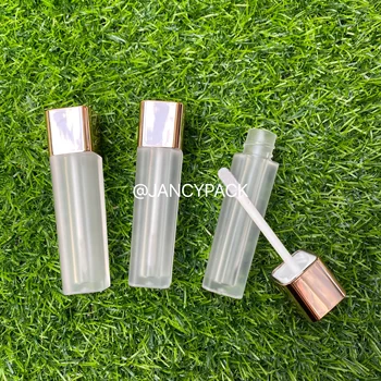 5ML de DIY Plástico Make up Lip Gloss Recipientes Garrafa Garrafa Reutilizável batom Suave Tubo de gloss Lip Glaze Recipiente