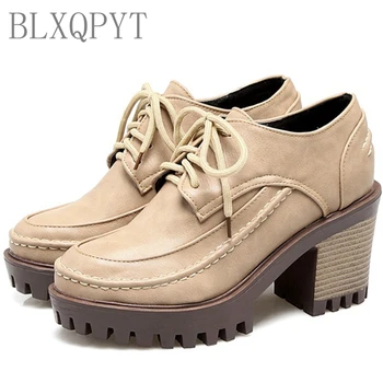BLXQPYT Plus Moda Elegante Tamanho Venda 32-43 Dedo Apontado Mulheres Bombas de Plataforma de Salto Alto Senhoras Festa de Casamento Sapatos de mulher -78