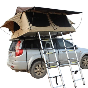 2021 parte Superior do Telhado da Tenda Instalar Carros com Teto Para ao ar livre e Camping 1.4*2,4 m por 1-2 pessoa de Carro Tenda