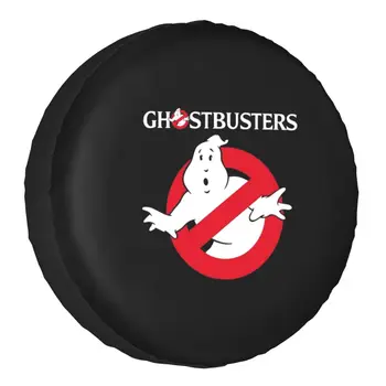 Ghostbusters Logotipo da Tampa do Pneu Sobressalente Saco do Malote para o Jipe Mitsubishi Pajero Cartoon Filme de Comédia Tampas do Carro Roda 14
