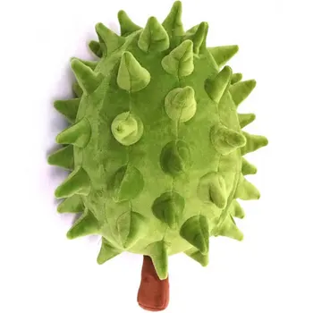 Criativo 23 cm e 40 cm de Simulação de Frutas durian de Pelúcia brinquedo de Pelúcia boneca sofá carro de casal Mantenha travesseiro crianças de presente do bebê
