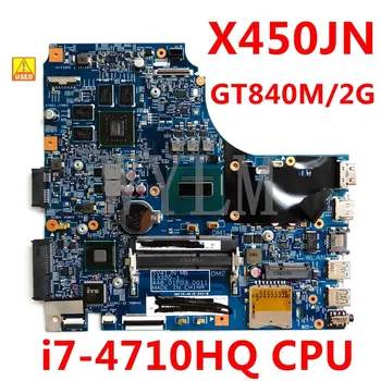 X450JN placa-mãe i7-4710HQ CPU GT840M/2GB N15S-GT-S-A2 Para ASUS X450J X450JN SV41JN X450 A450J A450JN placa-Mãe Teste OK Usado