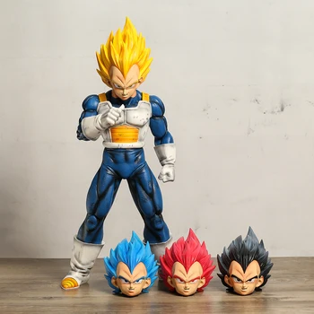 41 cm Dragon Ball Super Saiyajin Deus Vegeta GK Estátua Estatueta de PVC de Coleta de Modelo a Figura de Brinquedo