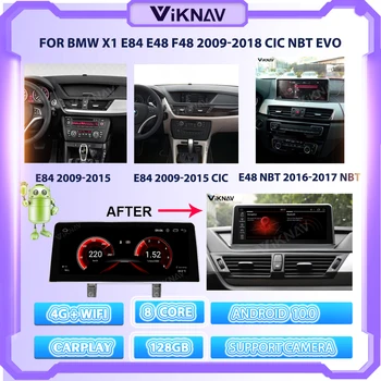 De 10,25 Polegadas Rádio do Carro BMW X1 E84 E48 F48 2009-2018 CIC NBT EVO 8-Core Android 10.0 GPS de Navegação de DVD Multimídia Player