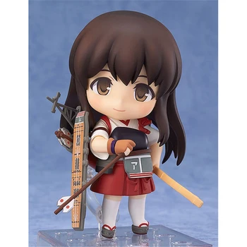 Anime 391 Kantai Akagi Figura de Ação Colecionáveis Modelo de Brinquedos 10cm Conjunto de bens Móveis Boneca Bookshelf Ornamento de Presente Para Criança