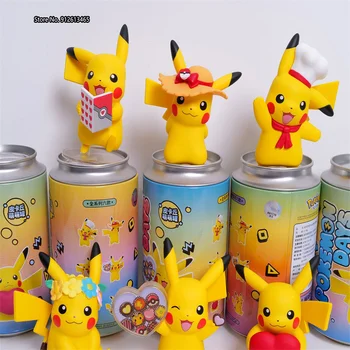 Presente Criativo Pikachu Pokemeng Lindo Lindo Pote Mão Peça De Decoração Cega Caixa De Moda Feminina Boneca De Presente Modelo De Carro De Mão De Decoração
