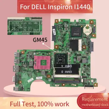 CN-0K137P 0K137P Laptop placa-mãe Para DELL Inspiron I1440 Notebook placa-mãe 08265-1 GM45 DDR2