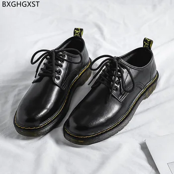 Oxford Homem Sapatos de Alta Qualidade Sapatos de Couro Preto Homens Formal de Moda de Sapatos para Homens Office 2022 Chaussure De Homme Sapato