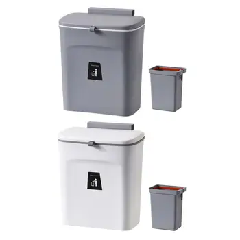 O lixo Pode Forro Removível, Parede de Montagem de Cesta de Lixo para o Armário de Cozinha de Lixo Porta de Suspensão, o Lixo Pode Wc Lixo de Armazenamento de Resíduos