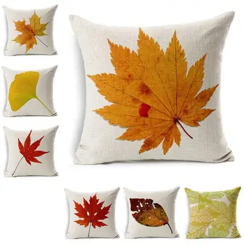Novo Maple Leaf De Decoração De Casa De Sofá Assento Do Carro, Jogar Travesseiro Almofada Housse De Coussin Cojines Decorativos
