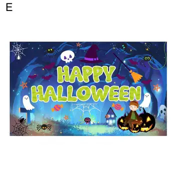Excelente Decoração de Halloween Eco-friendly Leve Halloween Banner Interior para o Exterior Halloween Bandeira