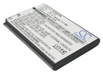 Substituição de Bateria para Panasonic JT-H340BT-10 JT-H340PR JT-H340PR1 JT-H340BT-E1 JT-H340BT-E2 7.4 V/mA