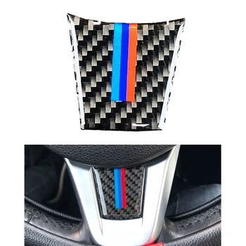 3D em Fibra de Carbono, Volante M a Decoração da Tampa Adesivo de estofos Para 09~2015 BMW E89 Z4 Novo